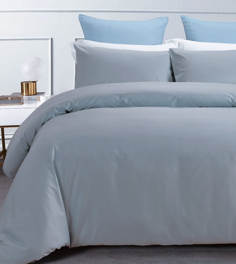 (SP094) Sicili 1200針純色長絨棉系列 - 寢具/床單/被套 - 棉．麻 灰色