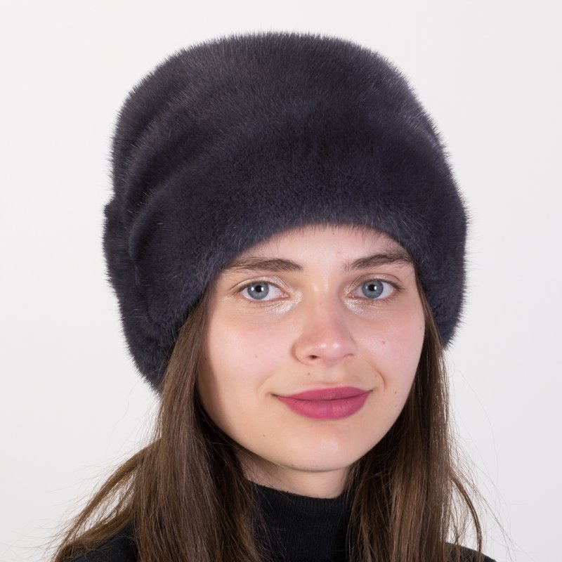 Winter Fur Hat Womens Luxury Russian Fur Hat Real Fur Mink Hats Kubanka - 帽子 - 其他材質 多色