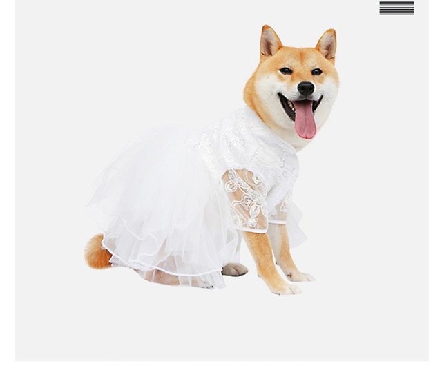 さて この排他的なカスタム柴犬コーギー犬は外出ドレスウェディングドレス結婚式服日本の綿 ショップ Mgoi 洋服 帽子 Pinkoi