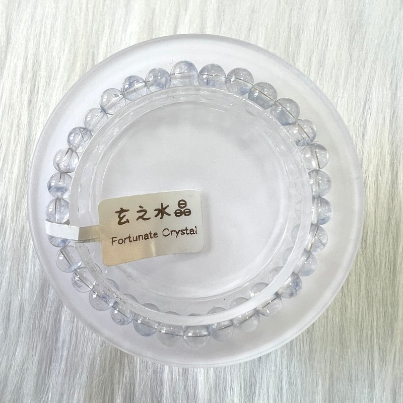 藍線石手串 | 水晶 | 水晶手串 | 水晶手鏈 | 水晶手鍊 - 手鍊/手環 - 水晶 透明