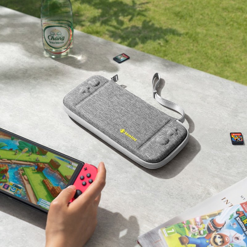 Players' Choice Second Generation Switch Storage Bag, Gray (Applicable to the new version of OLED Switch) - Other - Polyester Gray