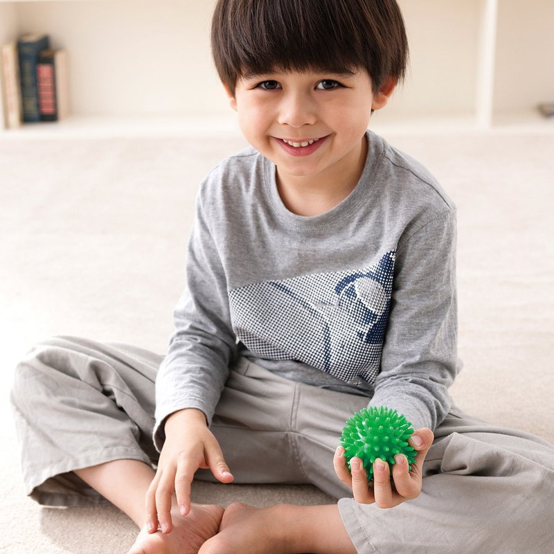 Weplay觸覺球 (7 cm) - 寶寶/兒童玩具/玩偶 - 塑膠 綠色