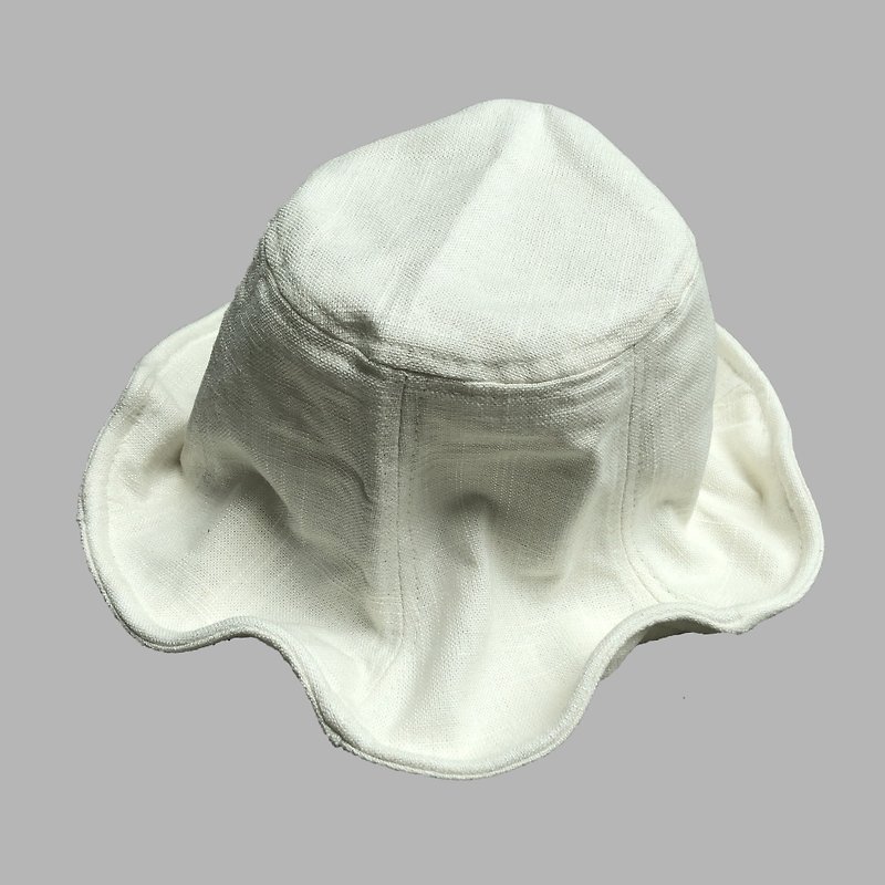 【Blank Material】 Linen Wire Cap