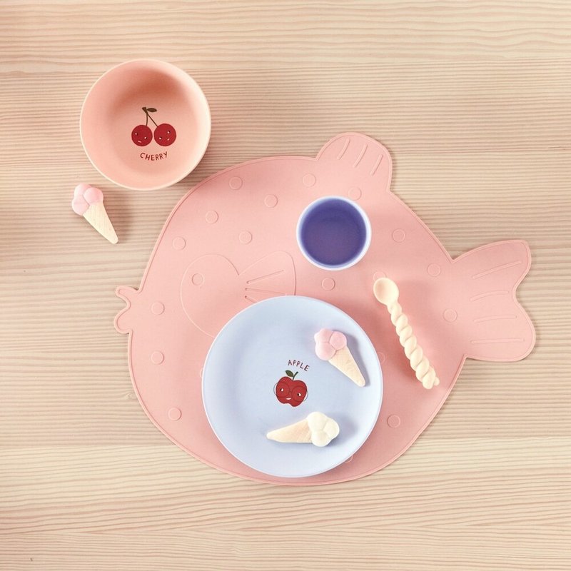 OYOY 矽膠餐墊 - Little Finn - 桌布/桌巾/餐墊 - 矽膠 多色