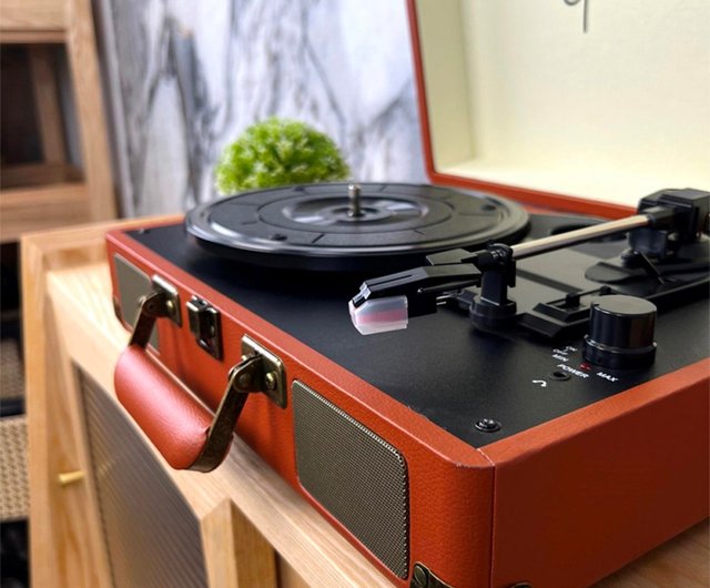 Vinyl record player bluetooth vinyl player record player vinyl turntable  vinyl Rose Gold - Shop yearsstay-tw Speakers - Pinkoi