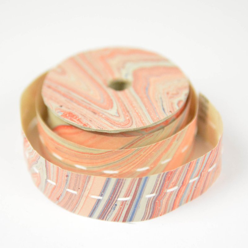Paper Ribbon-Strawberry Ice Cream-Fair Trade - Gift Wrapping & Boxes - Paper Multicolor