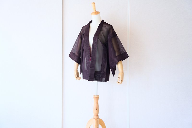 Summer kimono, purple kimono, kimono jacket, traditional kimono /4727