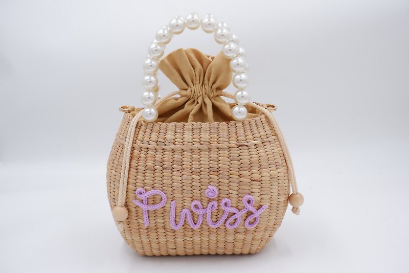 Custom made gifts, handbags, name bags, pearl handbags - 手提包/手提袋 - 植物．花 
