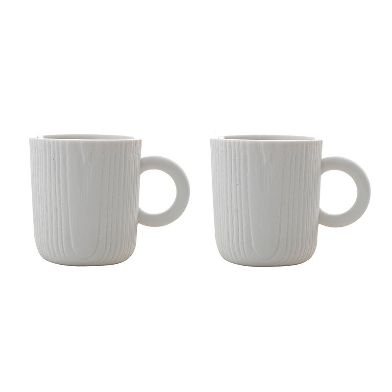 MU / 濃縮咖啡杯(白) - 二入 - 水壺/水瓶 - 瓷 白色