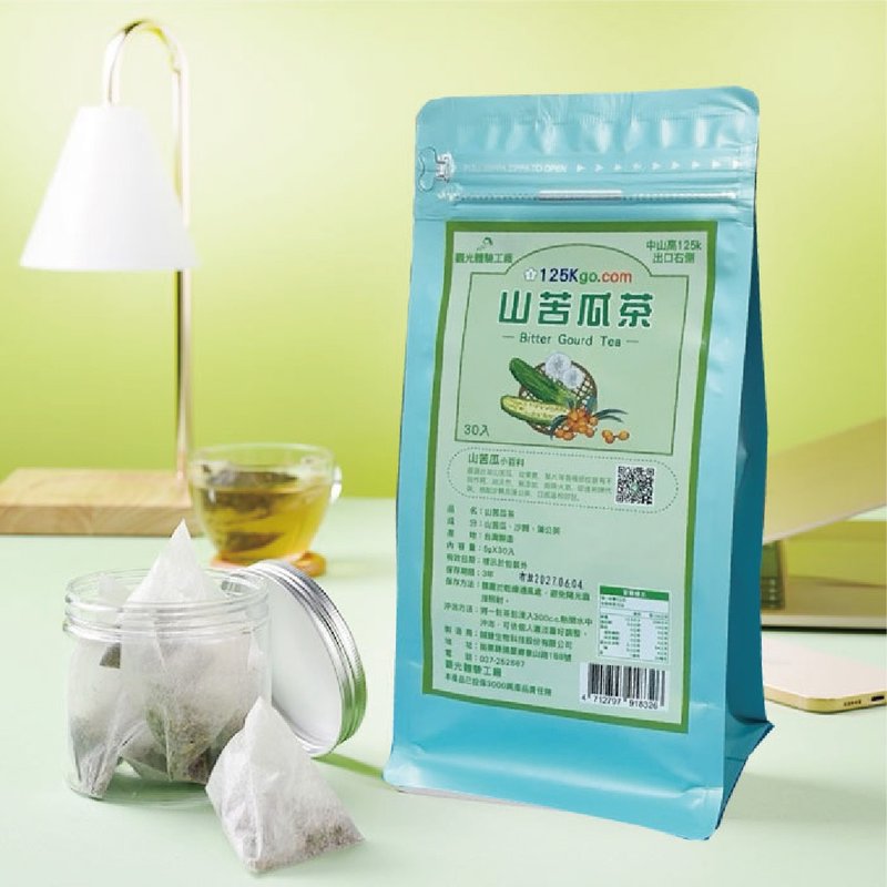 山苦瓜茶x輕鬆代謝x清涼降火x無咖啡因 - 茶葉/茶包/水果茶 - 其他材質 
