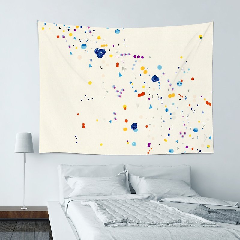 Fun Symbol-Wall Tapestry | Home Decor | Christmas Gift | Holiday Gift | Fabric - โปสเตอร์ - เส้นใยสังเคราะห์ หลากหลายสี