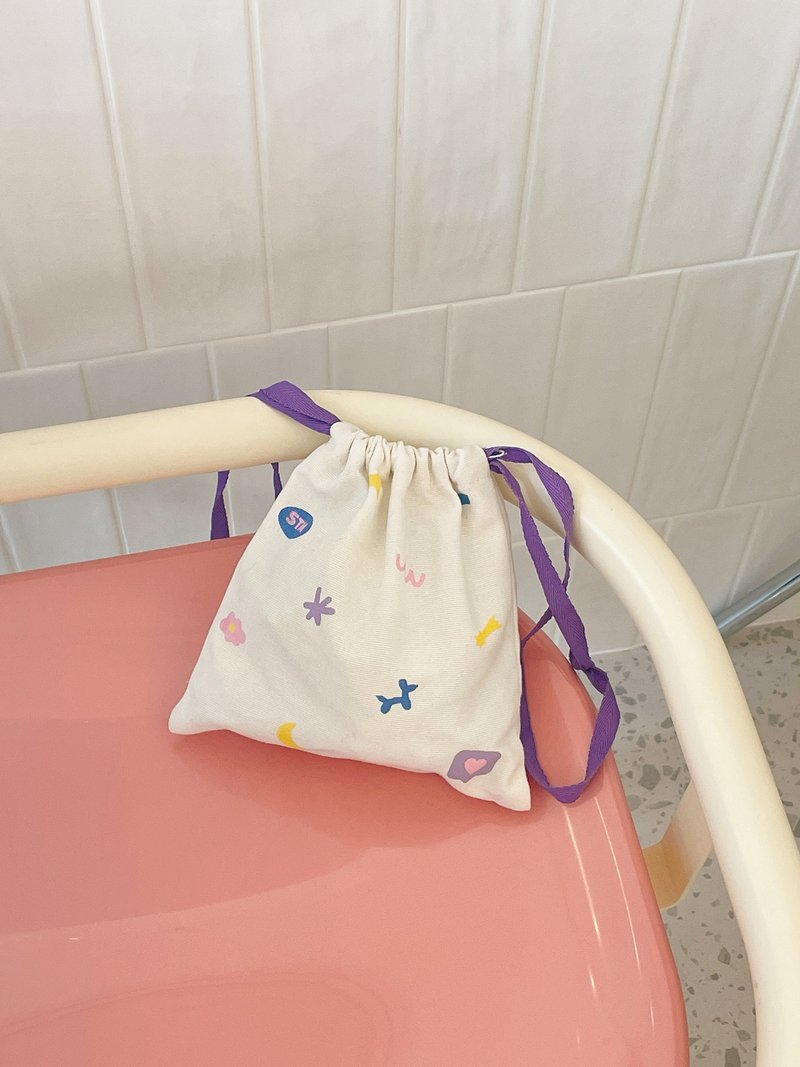 BalloonDog Drawstring Bag - 其他 - 其他材質 白色