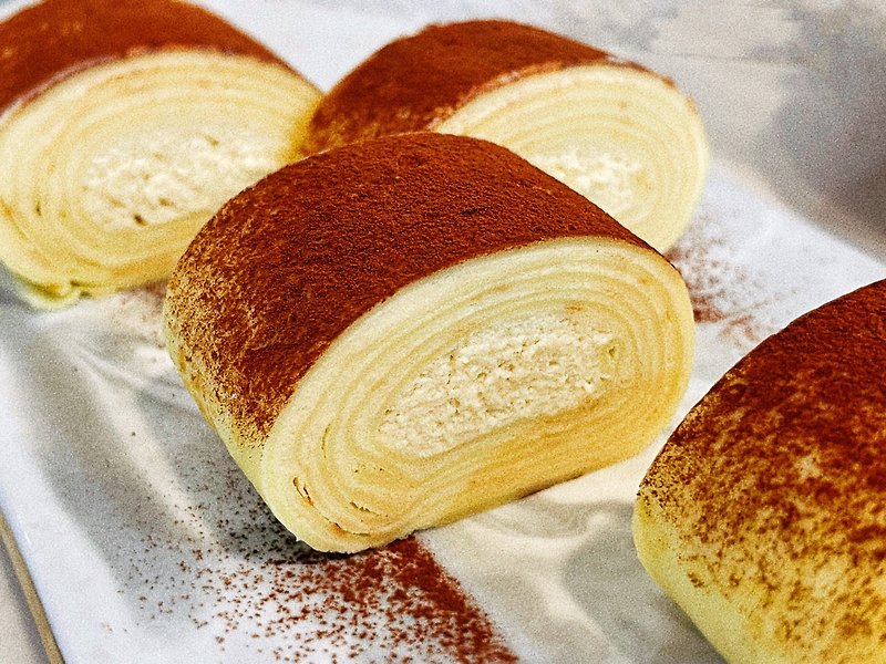 Tiramisu Rolls - Cake & Desserts - Other Materials 