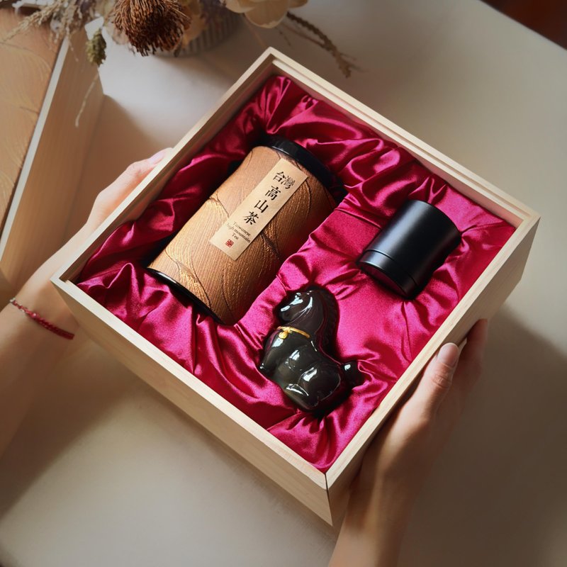 【送禮推薦】金鈴隨行茶禮/企業贈禮 - 茶葉/茶包/水果茶 - 木頭 