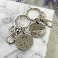 香港製】ハート型キーホルダー | 木製キーホルダー | カップル