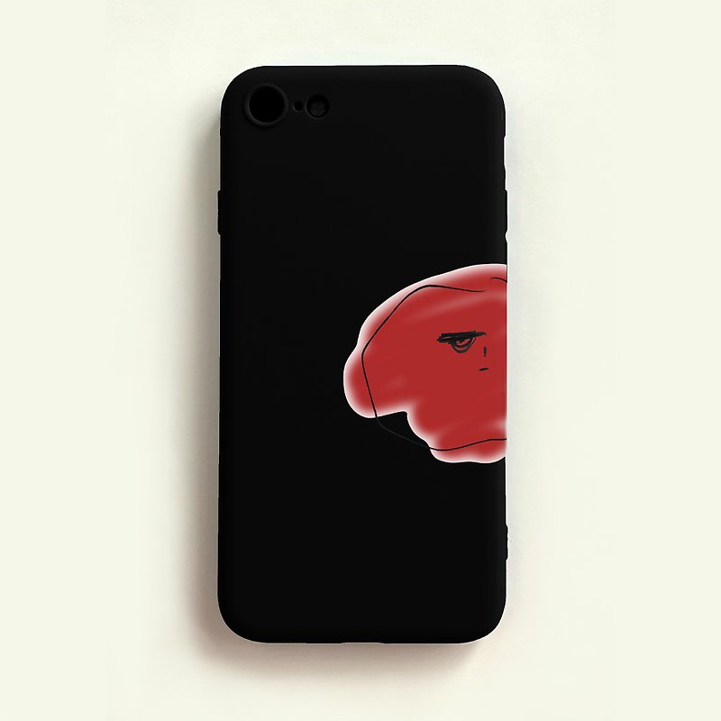 Mobile phone case | Shai Xiao | All-inclusive matte soft case - does not include lanyard - Phone Cases - Rubber Black