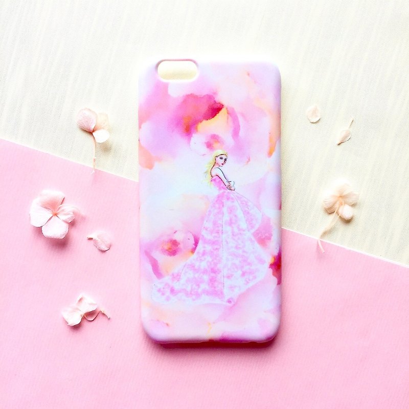 Pink fashion phone case - เคส/ซองมือถือ - พลาสติก สึชมพู