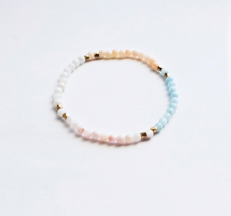 Sweet wind color wish 3 - Bracelets - Gemstone Multicolor