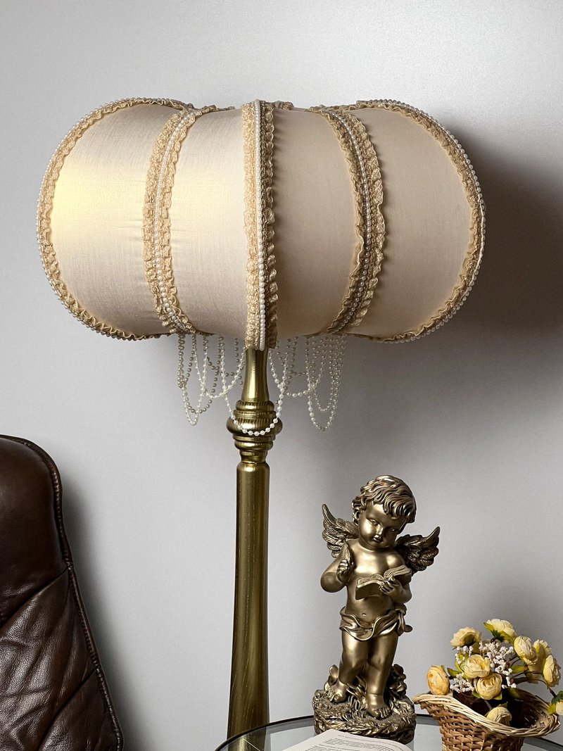 Vintage lampshade retro lampshade vintage lighting - โคมไฟ - วัสดุอื่นๆ สีทอง