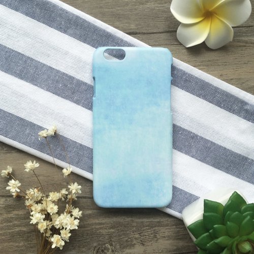 Blue Macaron Watercolor. Matte Case( iPhone, HTC, Samsung, Sony, LG, OPPO)
