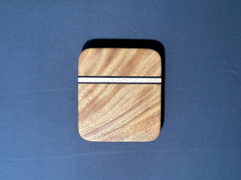 Solid wood spliced ​​chopping board shape cutting board display can be customized - ถาดเสิร์ฟ - ไม้ 