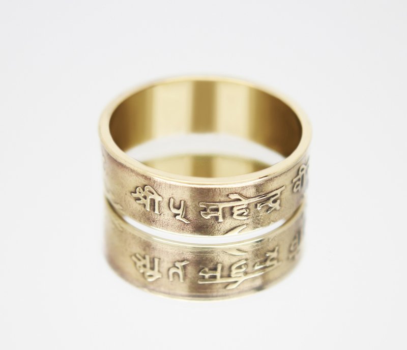Nepal Coin Ring 10 pais 1964-1966 coin rings for men coin rings for women - 戒指 - 其他金屬 
