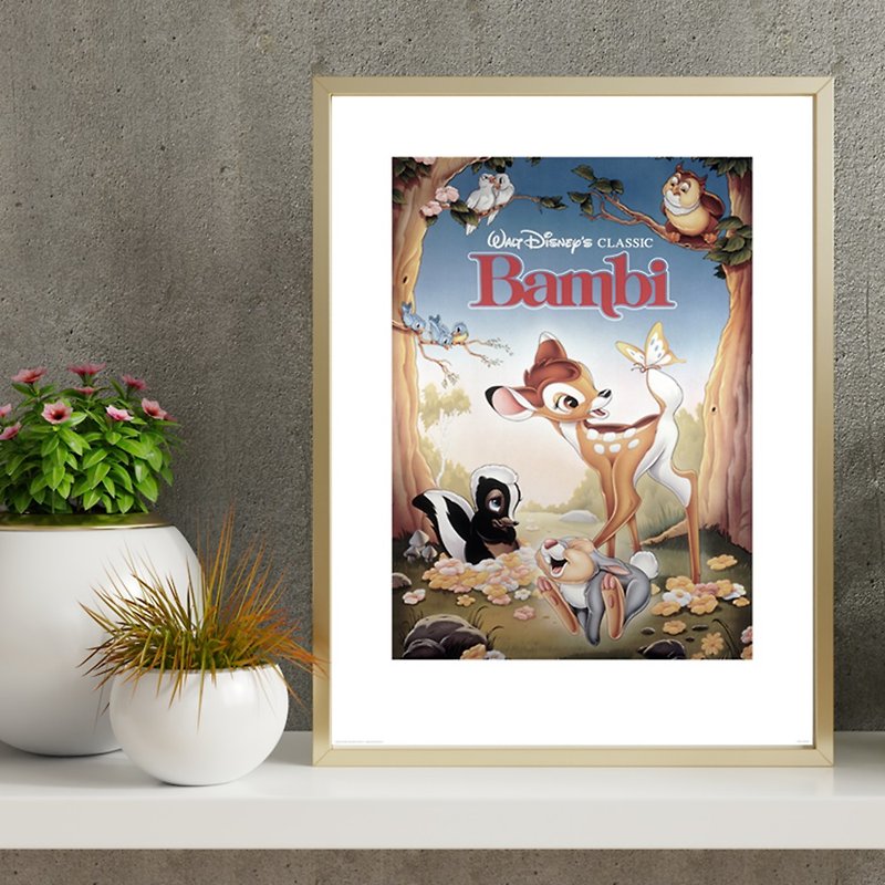 【迪士尼】 Bambi小鹿斑比 60x80cm 複製畫