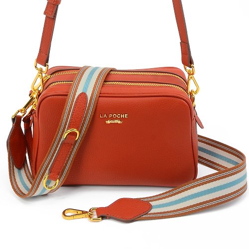 New Year's Back Red Good Fortune-The Maple Leaf Envelope Shows the Complexion and Versatility Double Double Shoulder Strap - Shop FUGUE Origin - Messenger Bags & Sling Bags - Pinkoi