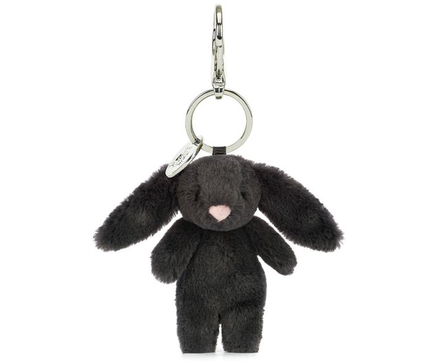 関税送料込 sticky zoo 黒うさぎ バックチャーム キーホルダー STICKY ZOO テディベアバッグチャーム＆キーホルダー (バッグ