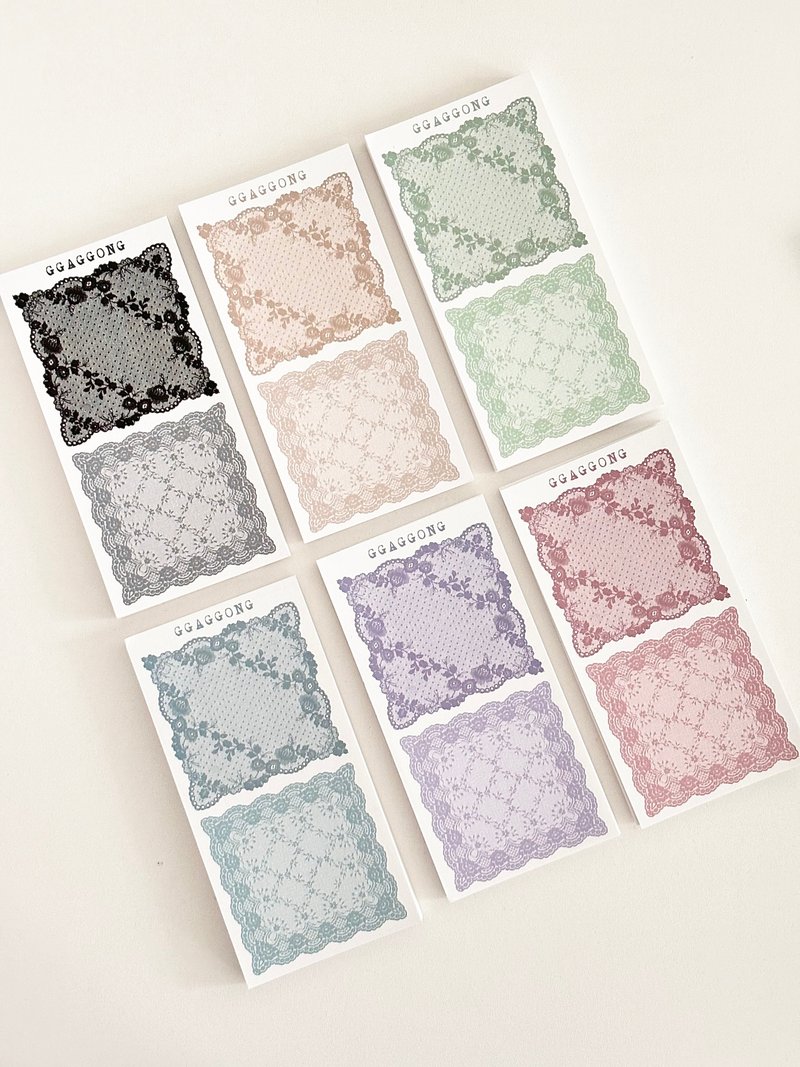 Square Doily paper - Sticky Notes & Notepads - Paper 