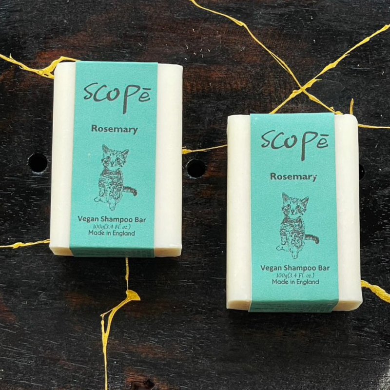 迷迭香洗髮皂裸裝2入期間限定【詩可貝SCOPē】 - 洗髮精/餅/皂 - 濃縮/萃取物 