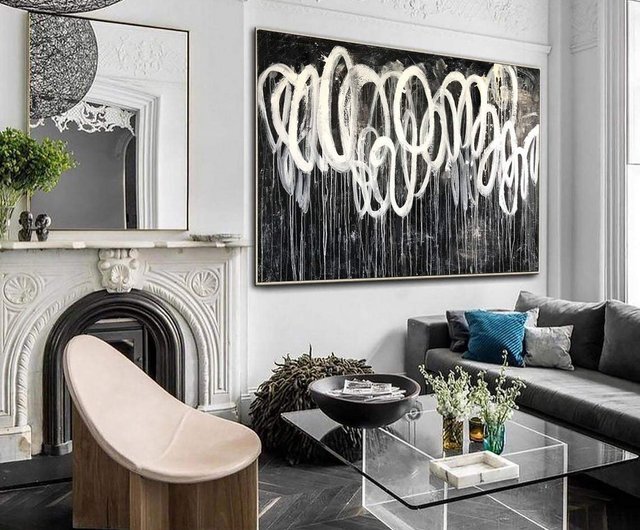 た*ぐ様 【原画】現代アート/キャンバス/絵画/インテリア/アート/モダン 原画L・Garden・ピンクホワイト/モダンアート・北欧 インテリア