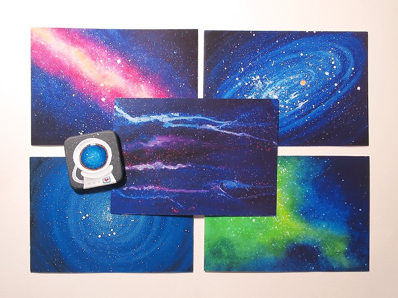 Quietly draw cool card / multi-purpose storage postcard / Starcraft 5 into the group - การ์ด/โปสการ์ด - กระดาษ 