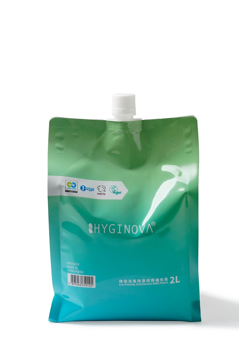HYGINOVA - 2L Eco Friendly Disinfectant Refill pouch - Other - Eco-Friendly Materials 