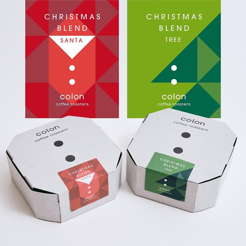 【クリスマスギフト】粉　Xmas限定ブレンド SANTA and TREE - 咖啡/咖啡豆 - 其他材質 