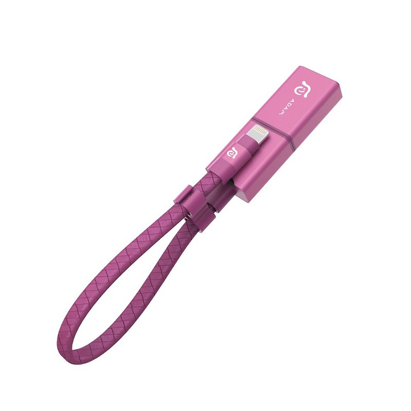 iKlips Wizard (with 64GB card) Apple iOS USB3.1 4K microSD card reader purple - แฟรชไดรฟ์ - โลหะ สีม่วง