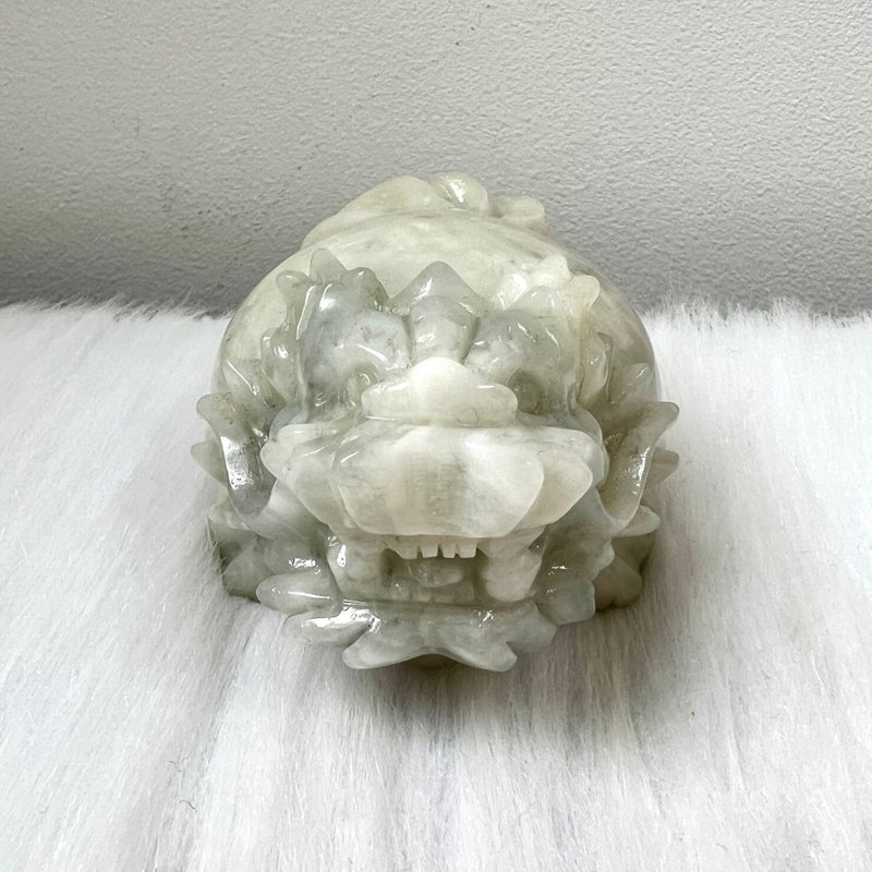 和田玉龍龜 | 水晶 | 水晶龍龜 | 水晶擺件 - 擺飾/家飾品 - 水晶 綠色