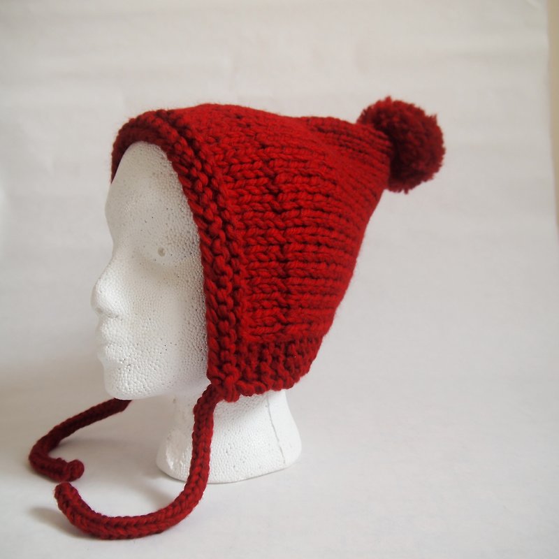 Gnome Hat Praline 100% Peruvian Highland Wool - Hats & Caps - Wool Multicolor