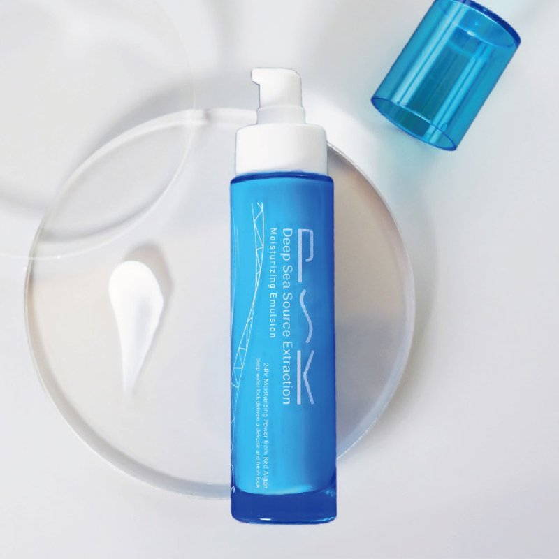 深海源萃保濕乳液 80ml - 臉部乳液 - 玻璃 藍色