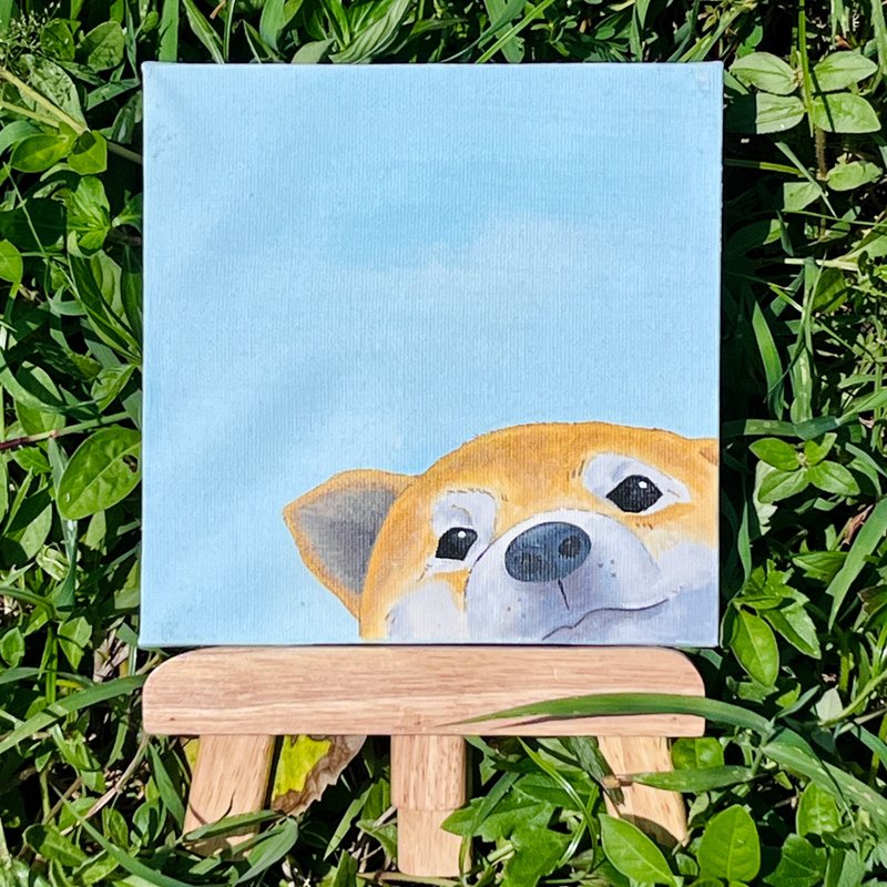 [Kaohsiung Experience] - Cute Pet Hide and Seek - Adult Painting Experience Class [One person per class] - Illustration, Painting & Calligraphy - Acrylic 