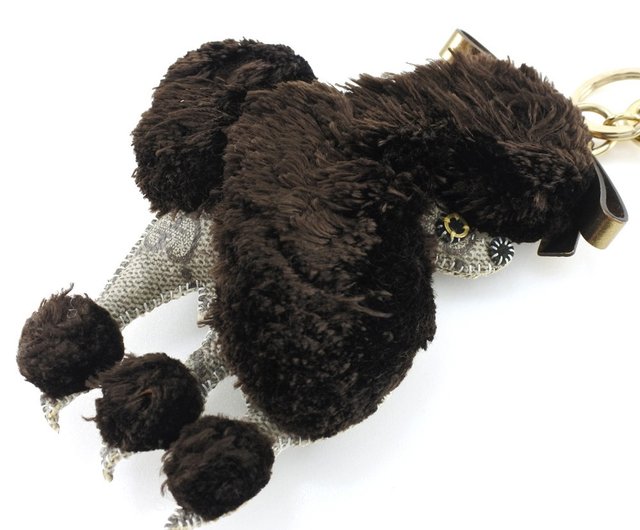 【美品】GUCCI キーリング スプリーム グッチョリ プードル　バッグチャーム グッチ GGスプリーム グッチョリ プードル ルル 犬型