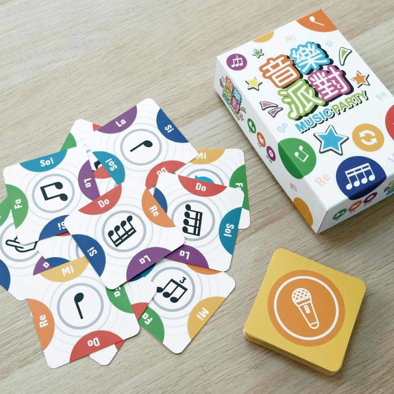 Music Party Music Party / Board Game - บอร์ดเกม - กระดาษ หลากหลายสี