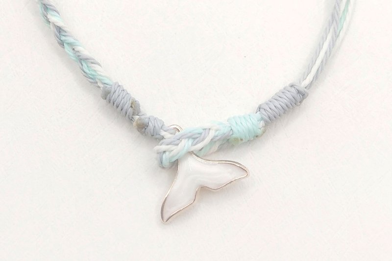 Bohemian Handwoven Bracelet Ocean Whale Waterproof Surf Bracelet - Bracelets - Polyester 