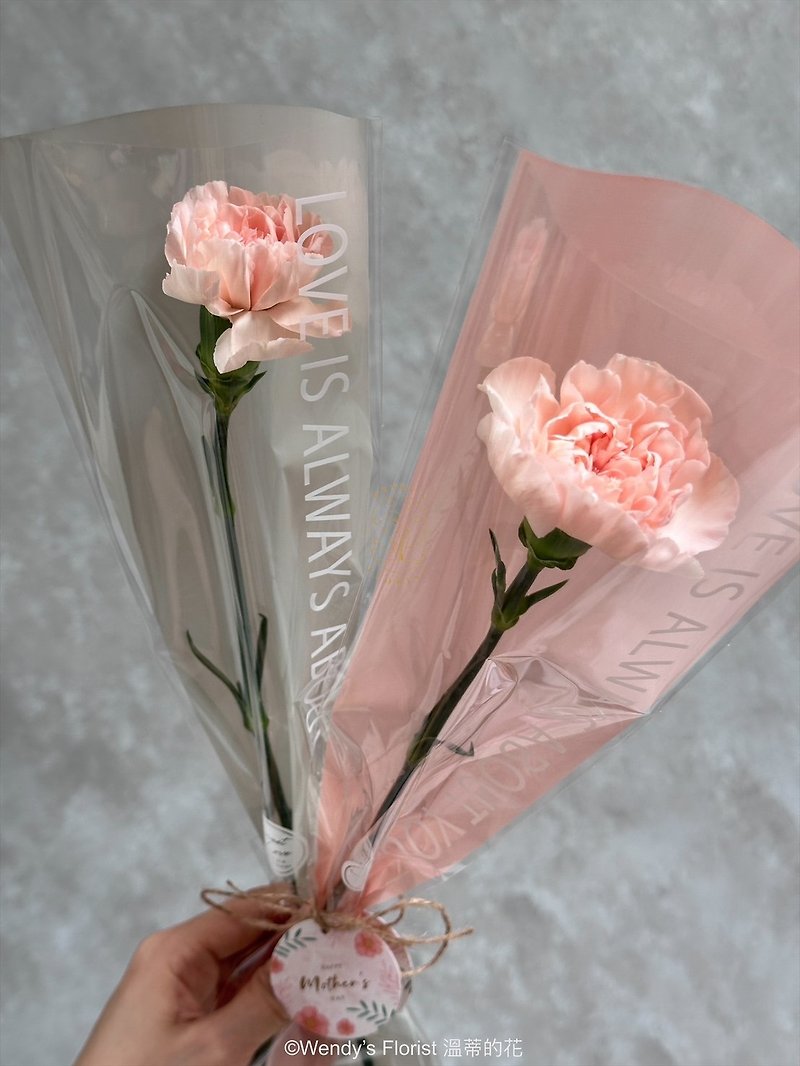 Mother's Day limited flowers_Single carnation bouquet imported from the United States_No delivery, self-pickup in Kaohsiung only - Plants - Plants & Flowers Multicolor