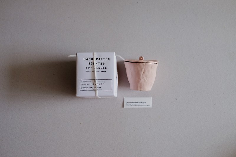 Laboratory Candle / Rosemary - Fragrances - Pottery 