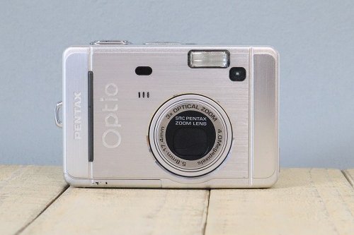 完動品】PENTAX Optio S40 コンパクトデジタルカメラ S/N