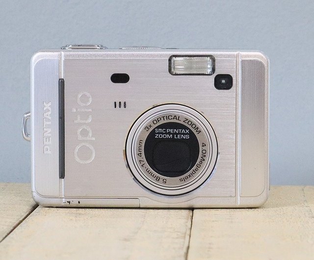 完動品】PENTAX Optio S40 コンパクトデジタルカメラ S/N
