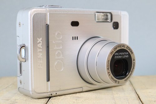 【動作良好】PENTAX デジタルカメラ Optio S40 シルバー コンパクトカメラ PENTAX Optio S40 シルバー ペンタックス