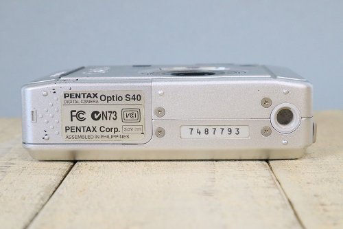 PENTAX Optio S40 コンパクトデジタルカメラ コンパクトカメラ PENTAX Optio S40 シルバー ペンタックス