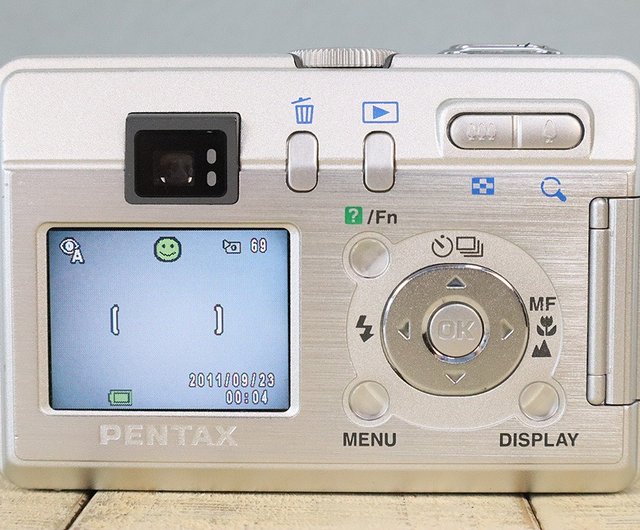 完動品】PENTAX Optio S40 コンパクトデジタルカメラ S/N